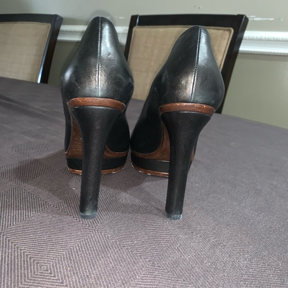 Gucci black leather pumps - Picture 6 of 9
